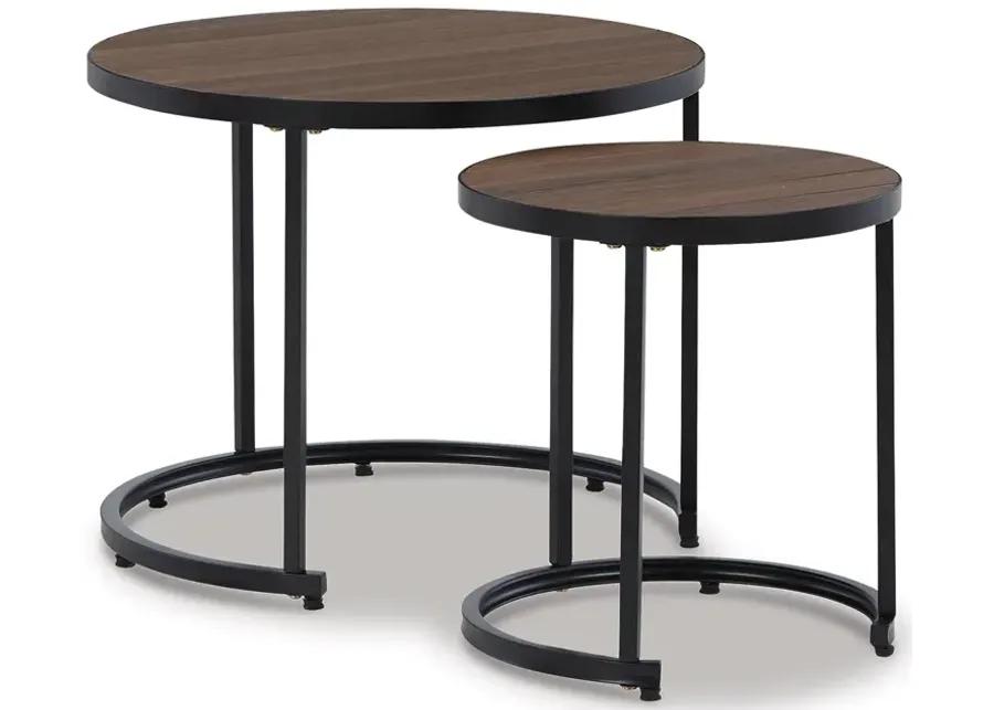 Ayla Outdoor Nesting End Tables (Set Of 2)