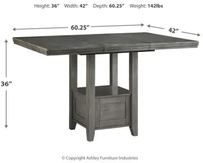 Hallanden Counter Height Dining Extension Table