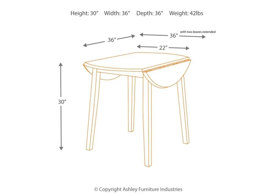 Hammis Dining Drop Leaf Table