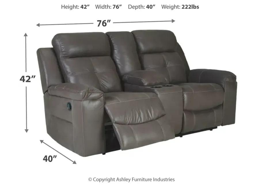 Jesolo Reclining Console Loveseat