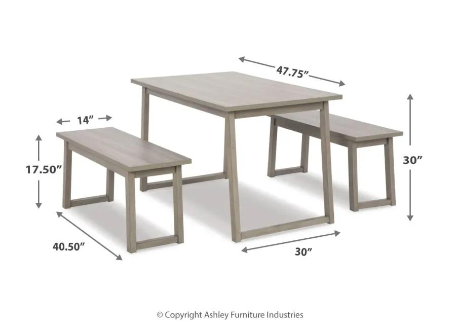 Loratti 3-Pc Dining Set