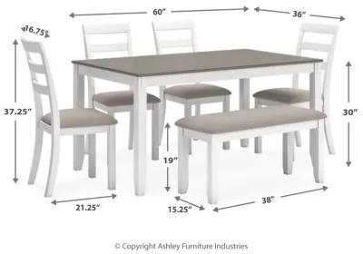 Stonehollow 6-Pc Dining Set