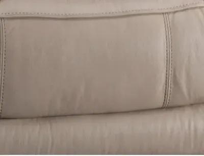 Ember Power Leather Loveseat