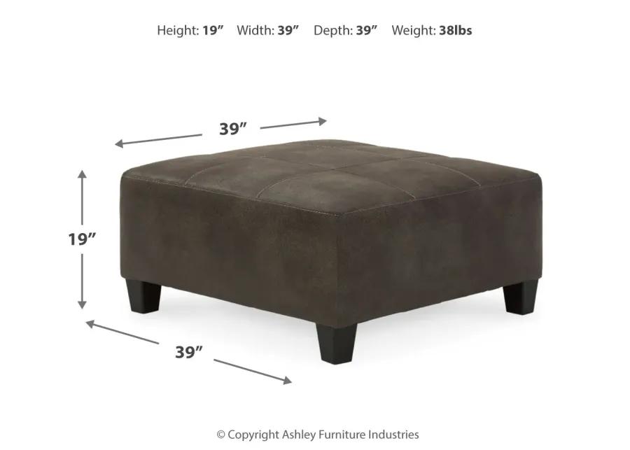 Navi Oversized Accent Ottoman