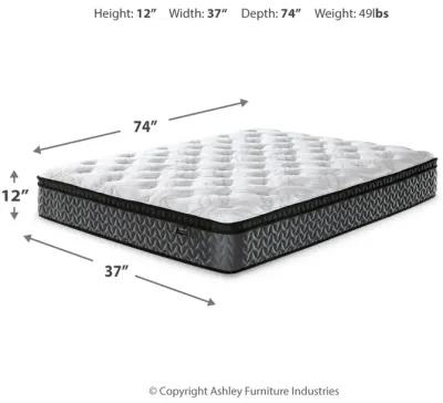 12" Pocketed Hybrid Twin Mattress