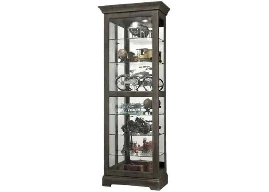 Gable 28" Sliding Door Curio Cabinet