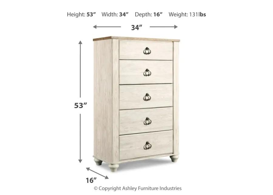 Willowton Chest Of Drawers