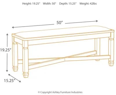 Tyler Creek Dining Bench