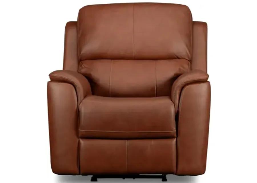 Keanu Power Leather Recliner