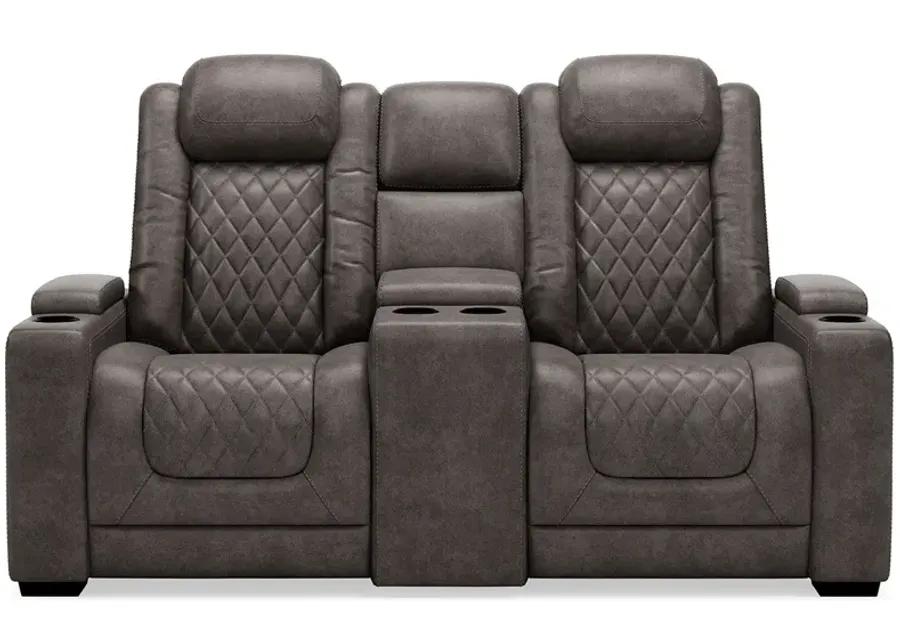 Hyllmont Power Reclining Console Loveseat