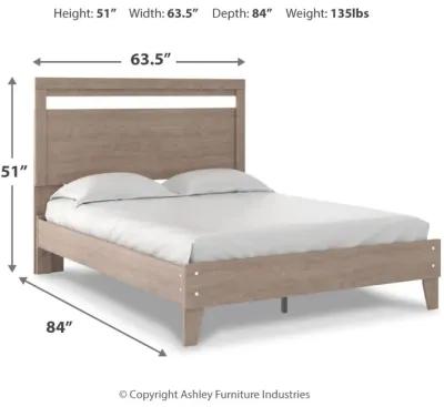 Flannia Queen Panel Platform Bed