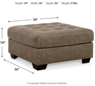 Keskin Oversized Accent Ottoman