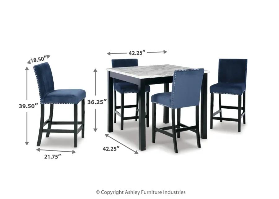 Cranderlyn 5-Pc Counter Height Dining Set