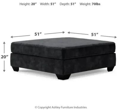 Lavernett Oversized Accent Ottoman