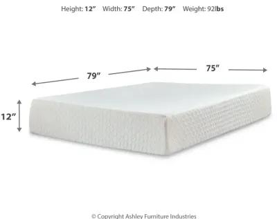 Chime 12 " Memory Foam King Mattress In A Box