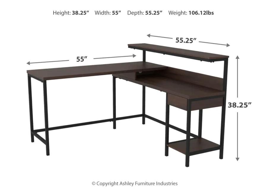 Camiburg Home Office L-Desk With Storage