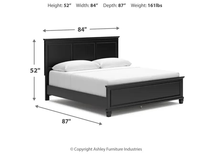 Lanolee King Panel Bed