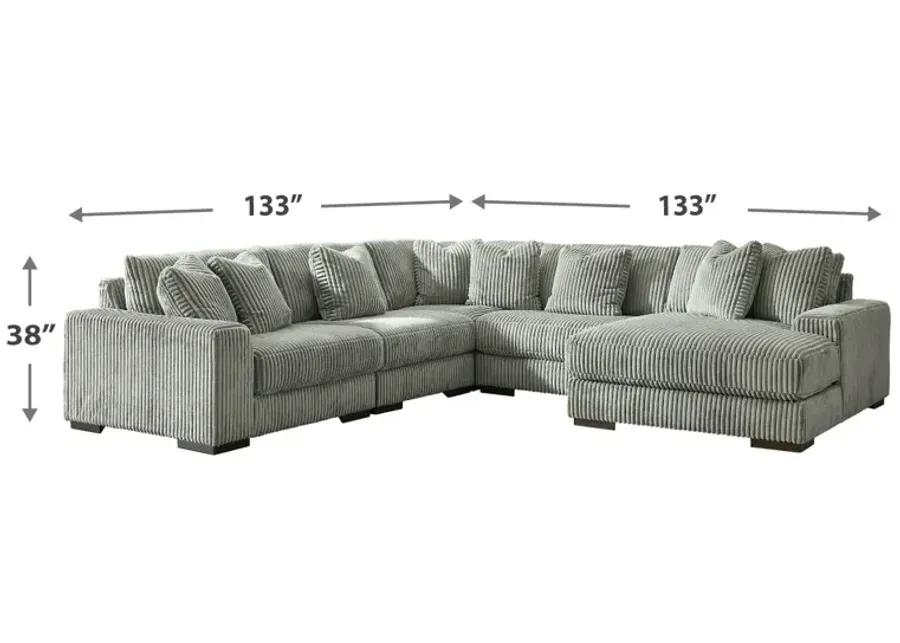 Lindyn 5-Piece Sectional With Chaise