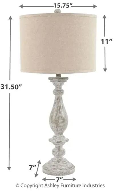 Bernadate Table Lamp (Set Of 2)