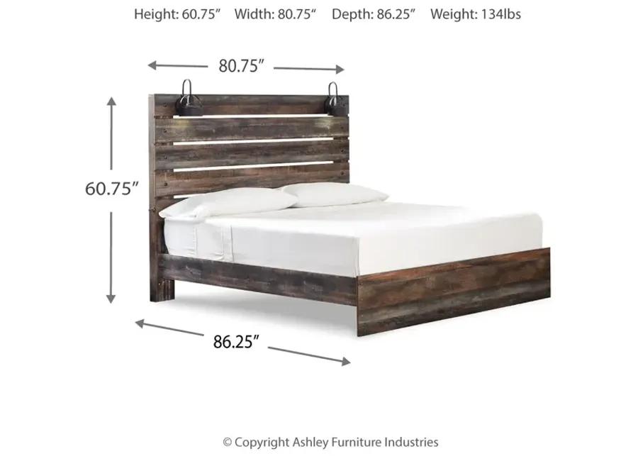 Drystan Panel Bed King