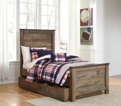 Trinell Twin Panel Bed With 1 Large Storage Drawer