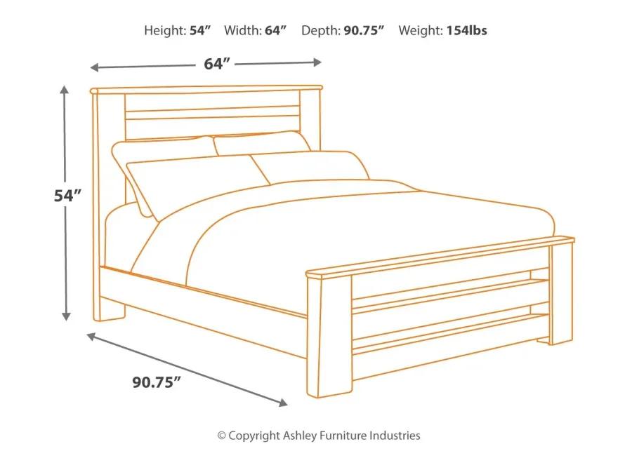 Zelen Panel Bed Queen