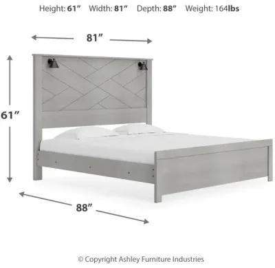 Cottonburg King Panel Bed