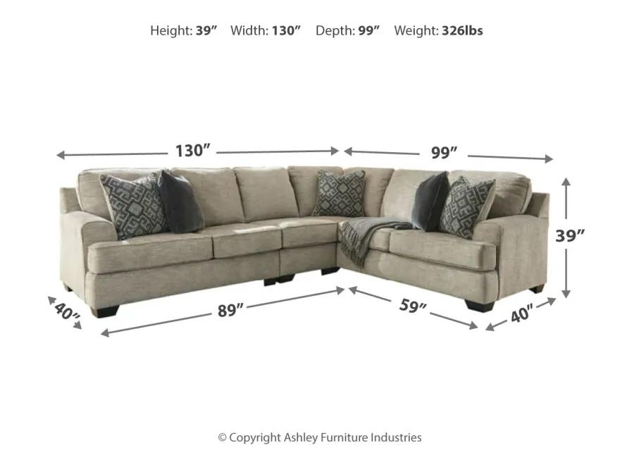 Bovarian 3-Piece Sectional