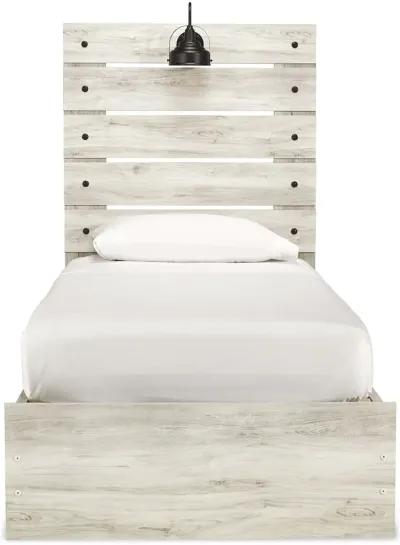 Cambeck Twin Panel Bed With 2 Storage Drawers