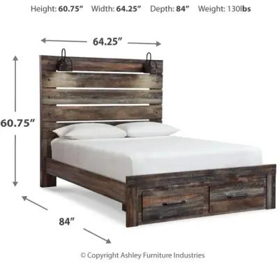 Drystan Panel Bed Queen