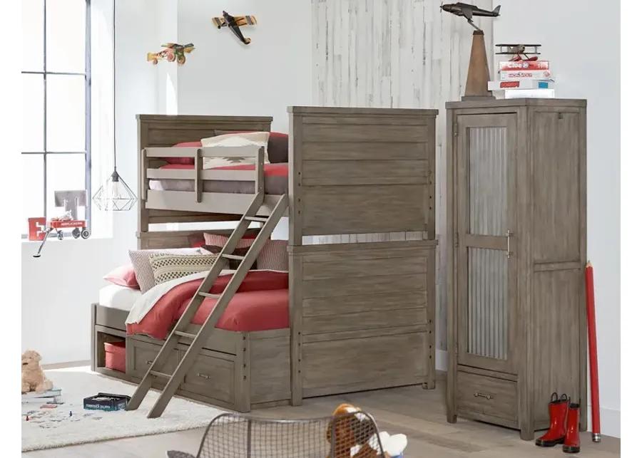 Bungalow Twin/full Bunk Bed