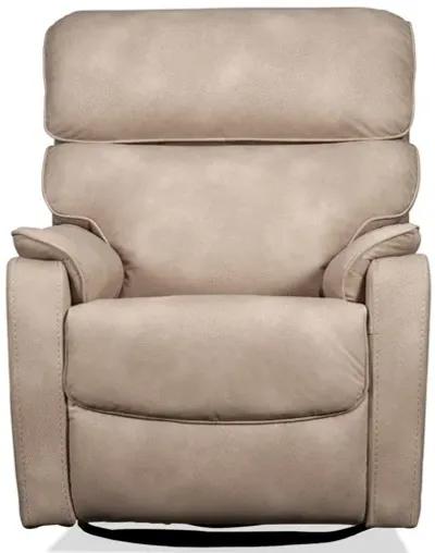 Aldric Swivel Recliner Stone