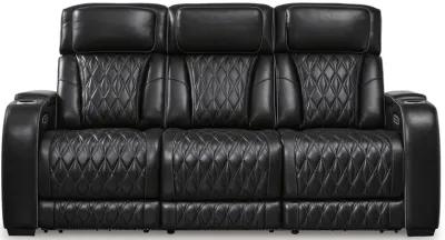 Boyington Power Leather Sofa