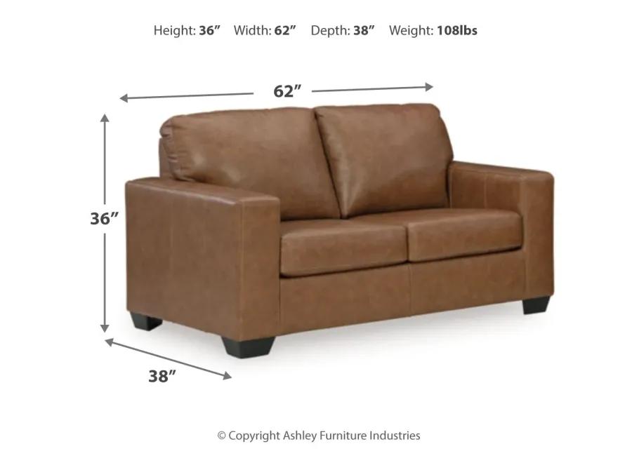 Bolsena Leather Loveseat