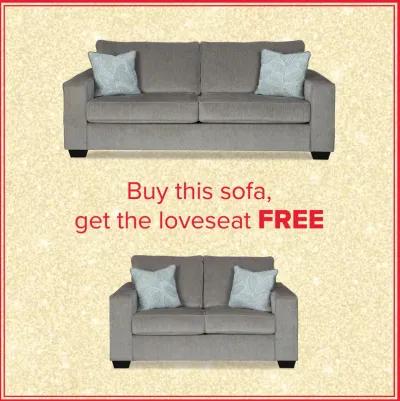 Altari Sofa And Free Loveseat