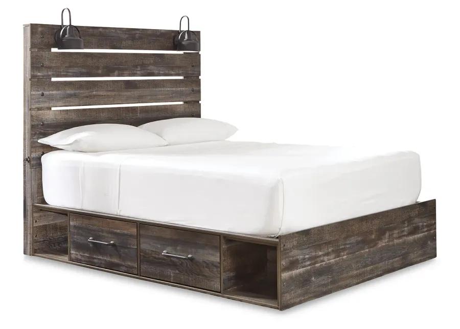 Drystan Single Side Storage Bed Queen