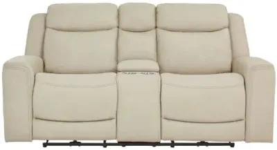 Davidson Power Leather Loveseat