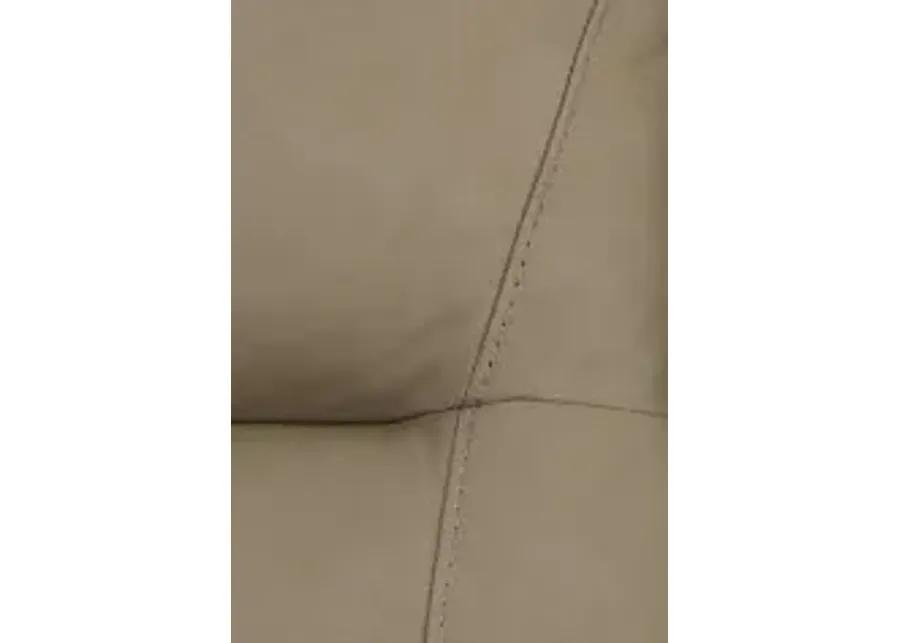 Joanne Leather Reclining Sofa With Power Headrest