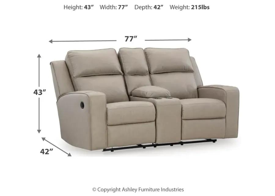 Lavenhorne Reclining Console Loveseat