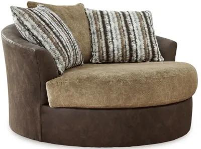 Alesbury Oversized Swivel Accent Chair