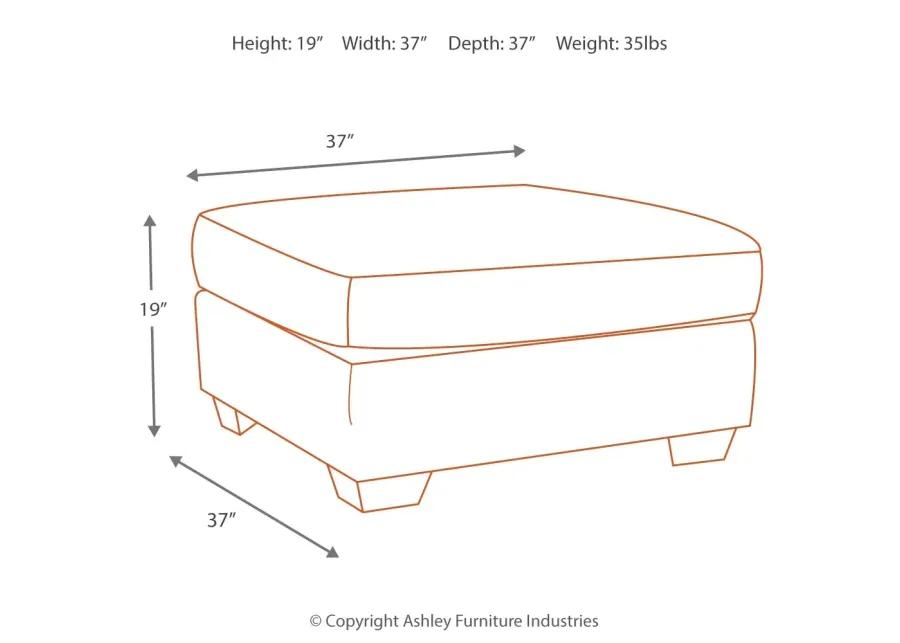 Accrington Oversized Accent Ottoman