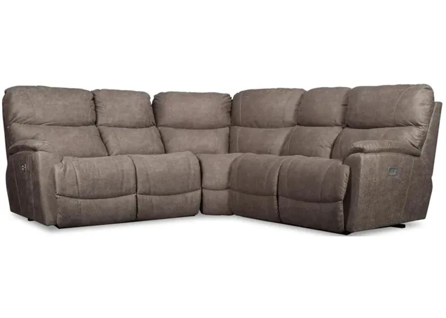 Trouper 3-Piece Reclining Sectional