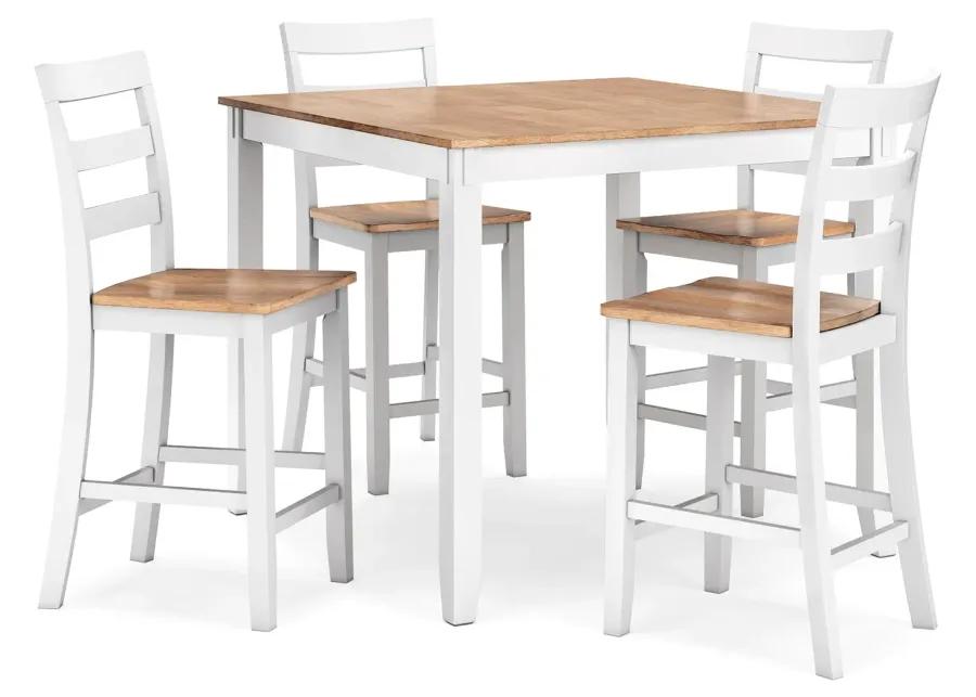 Gesthaven 5-Pc Counter Height Dining Set