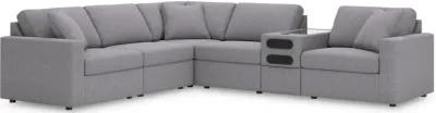 Modmax 6-Piece Modular Sectional With Audio Console