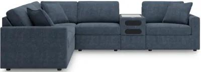 Modmax 6-Piece Modular Sectional With Audio Console