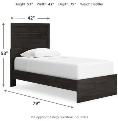 Belachime Twin Panel Bed