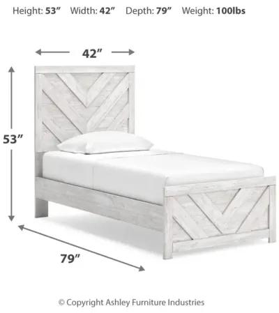 Cayboni Twin Panel Bed