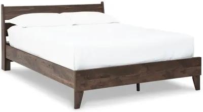 Queen Platform Panel Bed