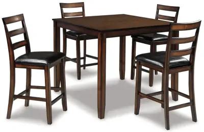 Coviar Counter Height Dining Table and Bar Stools (Set of 5)