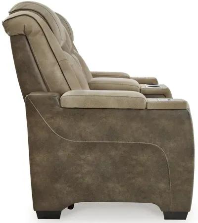 Next-Gen DuraPella Power Reclining Loveseat with Console